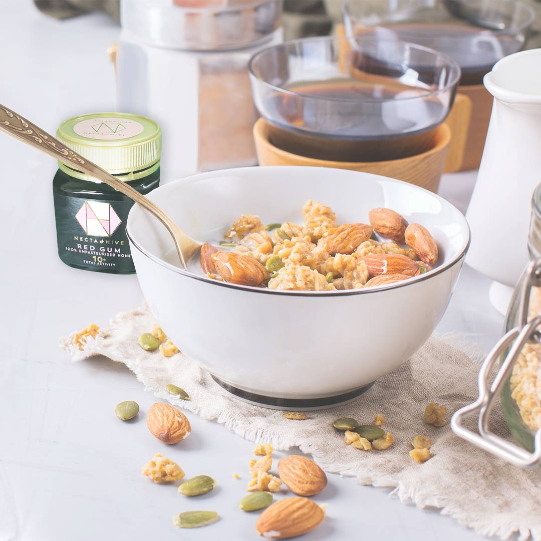 Greek Yoghurt and Honey Breakfast Pot
&ndash; Necta &amp; Hive