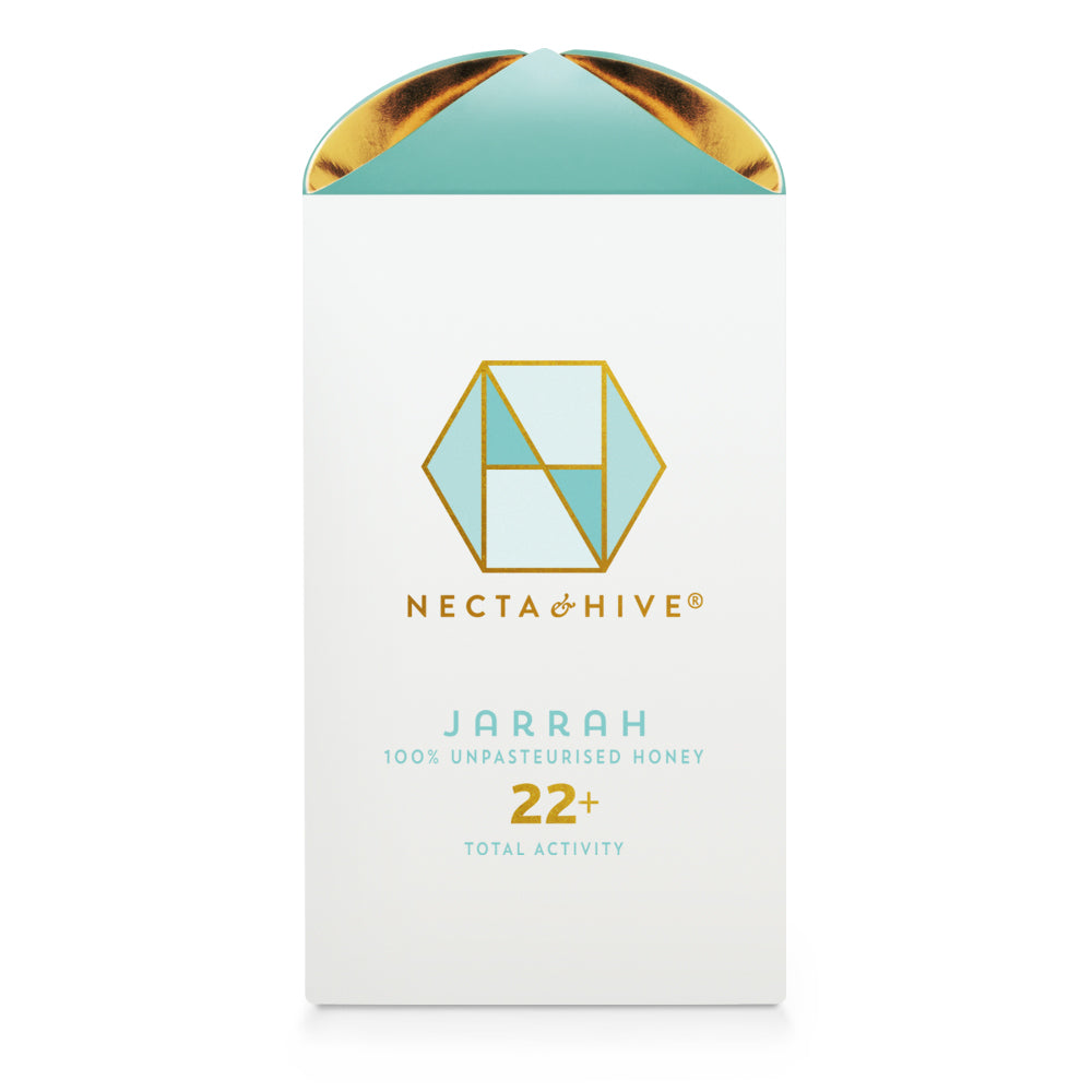 Jarrah 100% unpasteurised honey 22+Total Activity