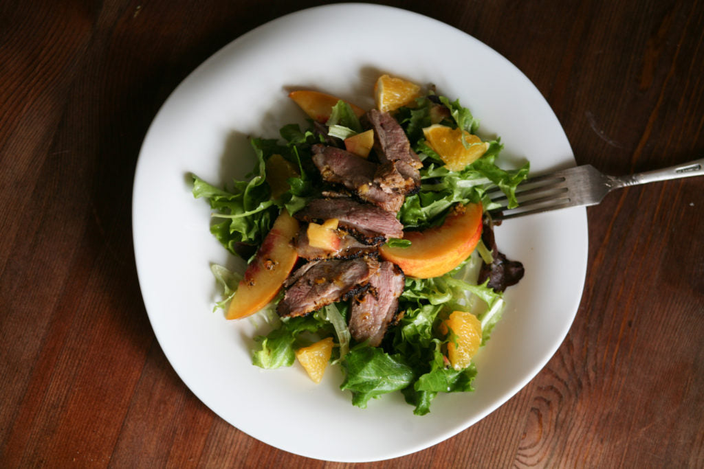 Honey Duck & Orange Salad