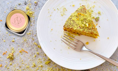 Honey, Orange and Pistachio Cake